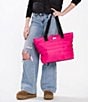 SCOUT Layover Puffer Tote Bag, Color:Pink Puffer - Image 2