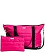 SCOUT Triple Advisor Puffer 3-in-1 Travel Bag, Color:Pink Puffer - Image 1