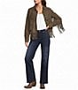 Scully Olive Suede Fringe Jacket - Image 3