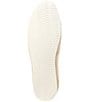 Color:White - Image 6 - Byron Leather Slip-On Espadrilles