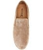 Color:Taupe - Image 5 - Men's Byron Suede Slip-On Espadrille Sneakers