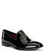 Color:Black - Image 1 - Men's Charles Slip-On Patent Loafers