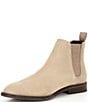Color:Sand - Image 4 - Men's Paxson Suede Chelsea Boots