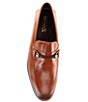 Color:Tan - Image 5 - Men's Saint Braid Bit Leather Venetian Dress Shoes