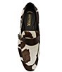 Section X Men's Saint Monk Strap Cow Print Loafers - Image 5