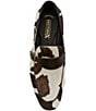 Section X Men's Saint Monk Strap Cow Print Loafers - Image 5
