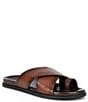 Color:Tan - Image 1 - Men's Santiago Crossband Sandals