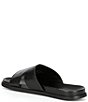 Color:Black - Image 3 - Men's Santiago Leather Slide Sandals