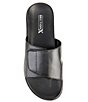Color:Black - Image 5 - Men's Santiago Leather Slide Sandals