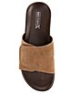Color:Taupe - Image 5 - Men's Santiago Suede Slide Sandals