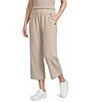 See and Be Seen Coordinating Knit Gold Button Wide Leg Pants - Image 5