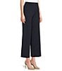 See and Be Seen See And Be Seen Coordinating Knit Pull On Wide Leg Pants, Color:Navy - Image 3