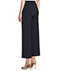 See and Be Seen See And Be Seen Coordinating Knit Pull On Wide Leg Pants, Color:Navy - Image 4