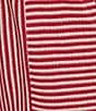 See And Be Seen Coordinating Mixed Stripe Straight Leg Pants - Image 4