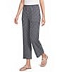 See And Be Seen Coordinating Mixed Stripe Straight Leg Pants - Image 3
