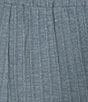 See and Be Seen Coordinating Textured Wide Leg Crop Pull On Pants - Image 4