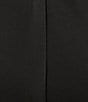 See And Be Seen Flat Front Wide Leg Crop Length Color Contrast Trim Pull-On Coordinating Pants - Image 4