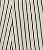 See and Be Seen Stripe Pull-On Cropped Wide Leg Coordinating Pants - Image 4