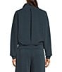See And Be Seen Structured Stripe Zip Jacket - Image 2