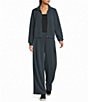 See And Be Seen Structured Stripe Zip Jacket - Image 3