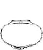 Seiko Men's Essential Quartz Analog Black Dial Stainless Steel Bracelet Watch, Color:Silver/Blue - Image 2