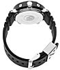 Color:Black - Image 3 - Men's Prospex Solar Hybrid Diver Black Silicone Strap Watch
