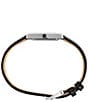 Seiko Women's Essentials Silver Mini Rectangle Quartz Analog Croco Leather Strap Watch - Image 2
