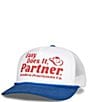 Sendero Provisions Co. Easy Does It Trucker, Color:White/Red - Image 1
