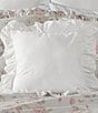 Shabby Chic Signature by Shabby Chic White Ruffle Square Decorative Pillow - Image 2