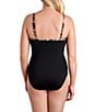 Shape Solver Abstract Flutter Criss Cross Mio Swim One Piece - Image 2