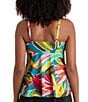 Shape Solver Curacao V-Neck Underwire Tankini Swim Top - Image 2