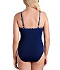 Shape Solver Dot Print Criss Cross Mio Swim One Piece - Image 2