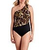 Shape Solver One Shoulder Swim One Piece - Image 1