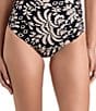 Shape Solver Palm Royale Corey Pull-On Hipster Swim Bottom - Image 1
