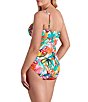 Shape Solver Twist Bra Swim One Piece - Image 3