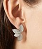 SHASHI Alisa Rhinestone Drop Earrings, Color:Silver - Image 2