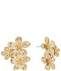 SHASHI Botanique Drop Earrings, Color:Gold - Image 1