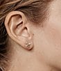 SHASHI Charlotte's Bow Mini Stud Earrings, Color:Gold - Image 2