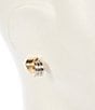 SHASHI Grace Stud Earrings, Color:Two Tone - Image 2