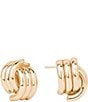 SHASHI Grace Stud Earrings, Color:Gold - Image 1