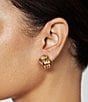 SHASHI Grace Stud Earrings, Color:Gold - Image 2