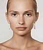 SHASHI Linnea Pearl Drop Earrings, Color:Pearl - Image 2