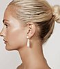 SHASHI Linnea Pearl Drop Earrings, Color:Pearl - Image 3