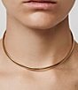 SHASHI Nikita Sculptural Choker Necklace, Color:Gold - Image 2