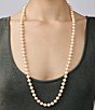 SHASHI Pearl Long Strand Necklace - Image 3