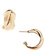 SHASHI Ross Twisted Hoop Earrings - Image 1