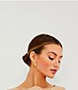 SHASHI Ross Twisted Hoop Earrings - Image 4