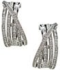 SHASHI Roux Stud Ear Cuff, Color:Silver - Image 1