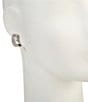 SHASHI Roux Stud Ear Cuff, Color:Silver - Image 2