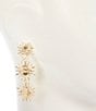 SHASHI Soleil Statement Linear Earrings, Color:Gold - Image 2